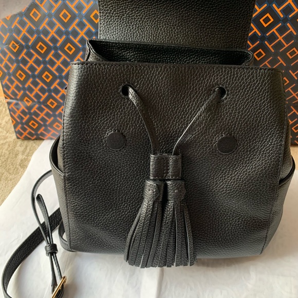 Tory Burch Thea Mini Backpack Black - Picture 3 of 12